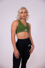 Load image into Gallery viewer, Premium Halter Sports Bra